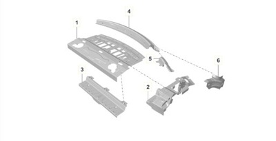 SUSTIPRINIMAS LENTYNĖLĖS GALINĖS KAIRIEJI PORSCHE TAYCAN 9J1813381YGRV 