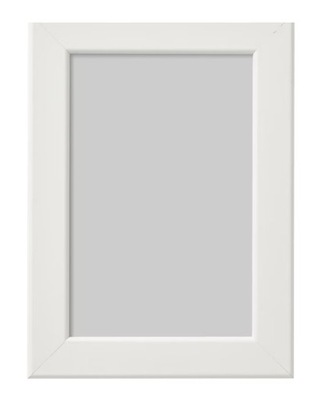 IKEA Fiskbo ramka na zdjęcia biała 10x15cm