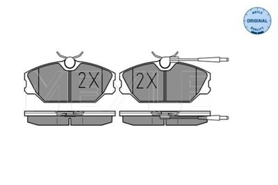 MEYLE 025 213 8818/W JUEGO ZAPATAS DE FRENADO  