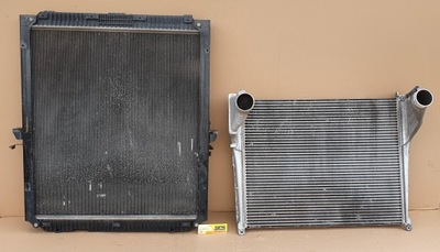 Actros mp4 радиатор wody воздуха корпус kompl фото №1