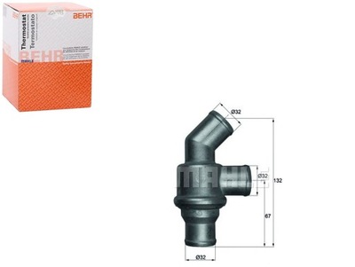 TERMOSTATO BMW 80C M10 1,5-2,0 TH 16 80  