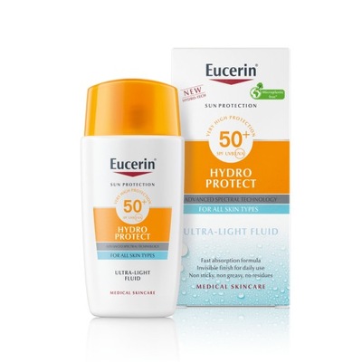 EUCERIN Sun Protection Hydro Protect Lekki fluid nawilżający SPF 50+, 50 ml