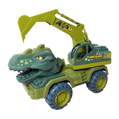 Baosity Dinosaur Truck Toys Koparka transportowa A