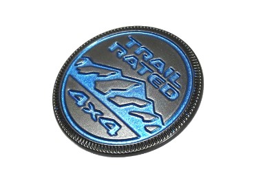 Емблема trail rated jeep wrangler фото №1