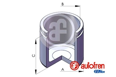 AUTOFREN SEINSA ПОРШЕНЬ СУППОРТА ТОРМОЗНОЙ ПЕРЕД 57MM 55MM MERCEDES