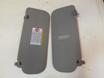 Kia ceed ii 2 12-15 защита солнечная солцезащитный козырёк фото №1