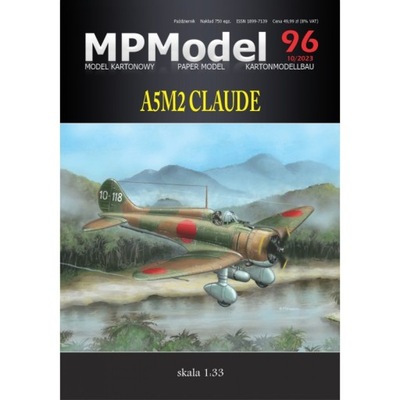 MPModel 96 - Samolot myśliwski A5M2 Claude