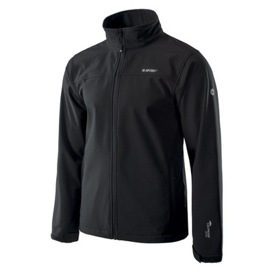 Kurtka męska HI-TEC LUMMER r. 2XL BLACK/BLACK