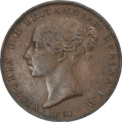 Jersey, Victoria, 1/26 Shilling, 1861, EF(40-45),