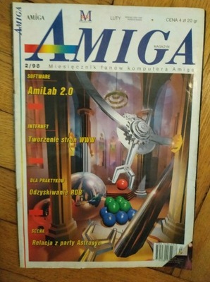 Czasopismo Amiga miesięcznik 2 4 5 7 9 / 1998