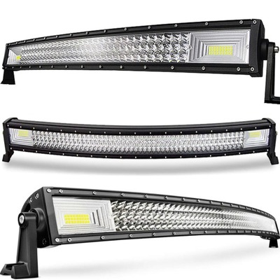 МОЩНАЯ ФАРА РОБОЧА АВТОМОБИЛЬНАЯ ГАЛОГЕНКА СВЕТОДИОД LED CREE NASWIETLACZ 840W 12V - 24V фото