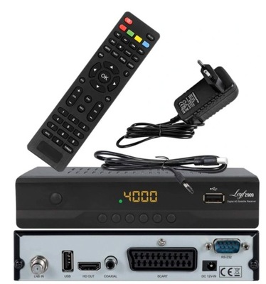 Tuner Dekoder Leyf 2909 HDTV, DVB-S/S2 EURO