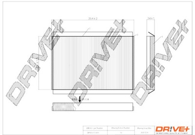 DRIVE+ FILTRAS KABINOS MERCEDES SPRINTER 5-T 09- STANDARD 