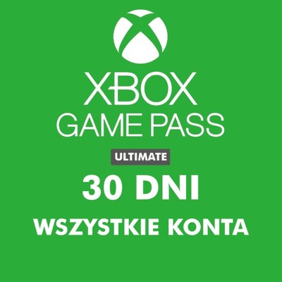 XBOX GAME PASS ULTIMATE 30 DNI MIESIĄC KOD PC EA PLAY