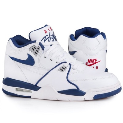 NIKE AIR FLIGHT 89 Obuwie Buty Białe r. 45