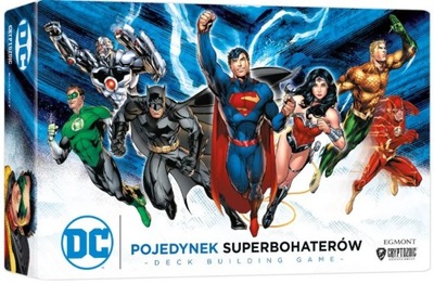Pojedynek Superbohaterów DC gra karciana