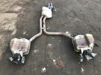 Вихлоп гасник audi a8 4h0 lift 4.0tfsi фото №1