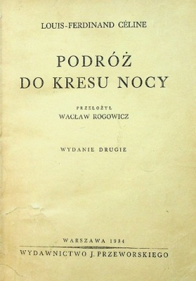 Podróż do kresu nocy 1934 r.