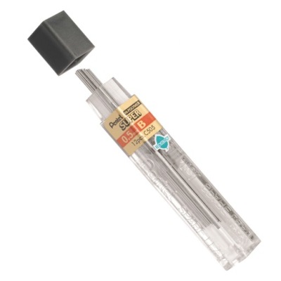 GRAFITY DO OŁÓWKÓW 0,5MM HI-POLYMER B PENTEL