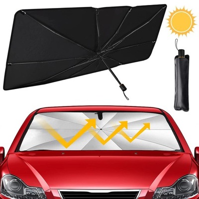 PROTECTION SUNPROOF ON FRONT GLASS AUTOMOTIVE BLOCK UV FROM BAG  