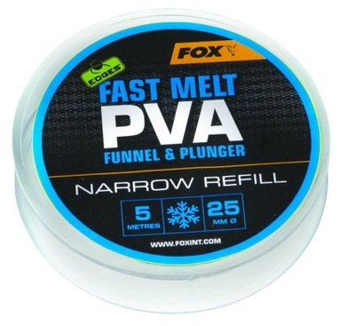 Siatka PVA Fox Mesh Fast Melt Narrow 25mm/5m