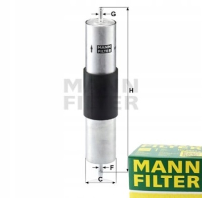 Mann-filter wk 516/1 фільтр пального фото №1