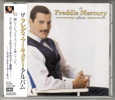 Freddie Mercury - The Album - CD OBI JAPAN