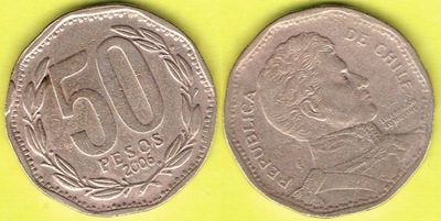 CHILE 50 PESOS 2006 r.