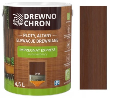 DREWNOCHRON IMPREGNAT EXPRESS 4,5L DĄB