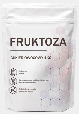 Fruktoza krystaliczna 1kg 1000g cukier owocowy