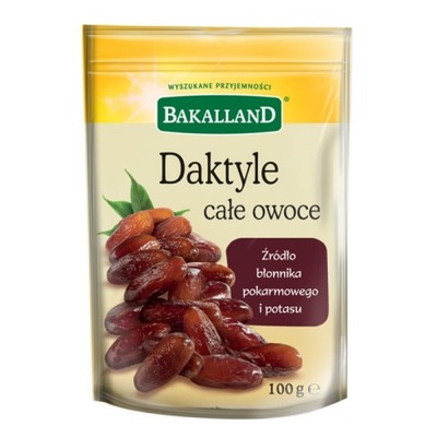 Daktyle całe owoce Bakalland 100 g