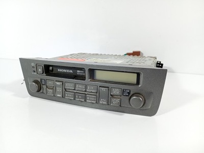 Honda civic 7 vii 01-06 радио na кассеты оригинальный номер 39100s6ag100 фото №1