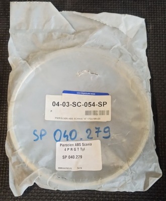 Sp 040.279 кольцо abs scania 4 p r g t задняя фото №1