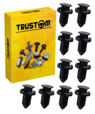 10x клипса защита бампера subaru forester impreza фото №1