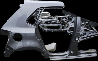 Чверть крила правий задня задній поріг блок двигуна polo 6r 6c 5 двері 2014 15 16 фото №1