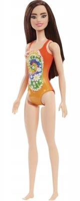 Barbie Lalka plażowa strój Mattel HDC49