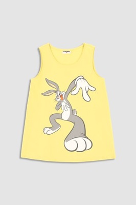 Dziewczęca bluzka Bugs Bunny żółta 128 Mokida