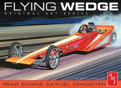 MODEL PLASTIKOWY SAMOCHÓD FLYING WEDGE DRAGSTER