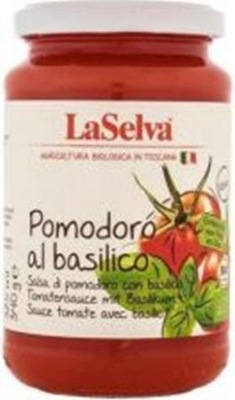 Sos pomidorowy z bazylią BIO 340 g (LA SELVA) LA SELVA