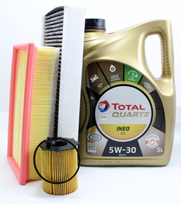 Фільтри +олія total5w30 5l citroen c5 ii 1.6 hdi фото №1