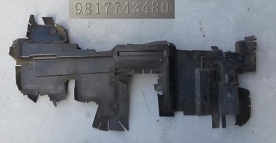Воздуховод воздуха левая citroen c5 aircross 9817743480 фото №1