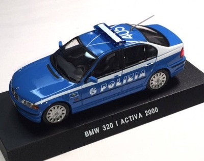 BMW 320 2000 Polizia 1:43