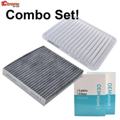 Engine Cabin Pollen Air Filter 17801-0H050 87139-YZZ08 For Toyota Ca~26133 