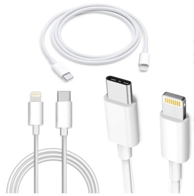 Kabel do Iphone USB typ C Lightning PD 20W 1m