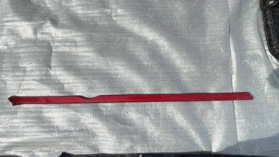 Tesla model s накладка порог левая 1012215-00-g фото №1