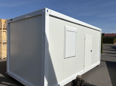 KONTENER MIESZKALNY z WC i łazienką 6-8 OSÓB 17m2 ŚWIETNA IZOLACJA