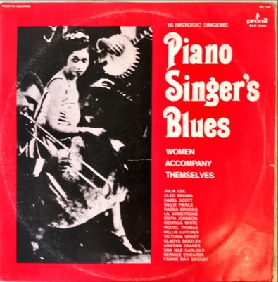 LP PIANO SINGER'S BLUES