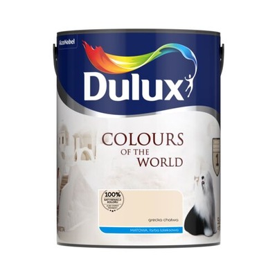 DULUX Farba lateksowa Grecka Chałwa 5L