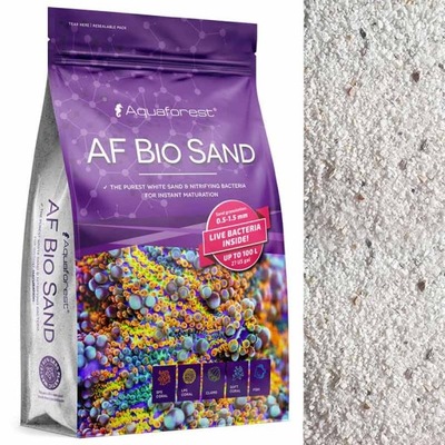 AQUAFOREST AF Bio Sand 7,5kg biały piasek