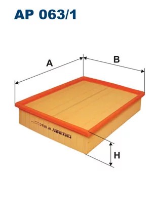 ФИЛЬТР ВОЗДУХА FILTRON AP 063\/1 фото